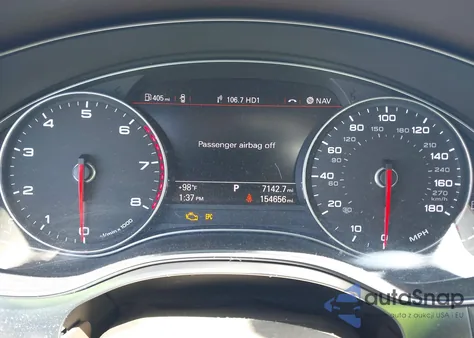 2015 Audi A6 2.0T Premium z USA, uszkodzony, nr VIN WAUDFAFCXFN017565